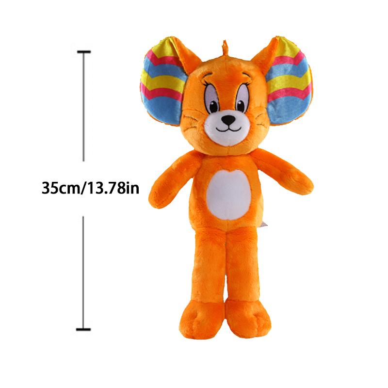 Anime Tom And Jerry Plush Toy Cartoon Movie Figures Cat Mouse Cute Plushies Stuffed Animal Doll Toys For Kids Gift