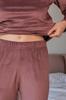 Pajama Set (women) – Velour Long Sleeve Top & Pants, Winter 8162-030 HC