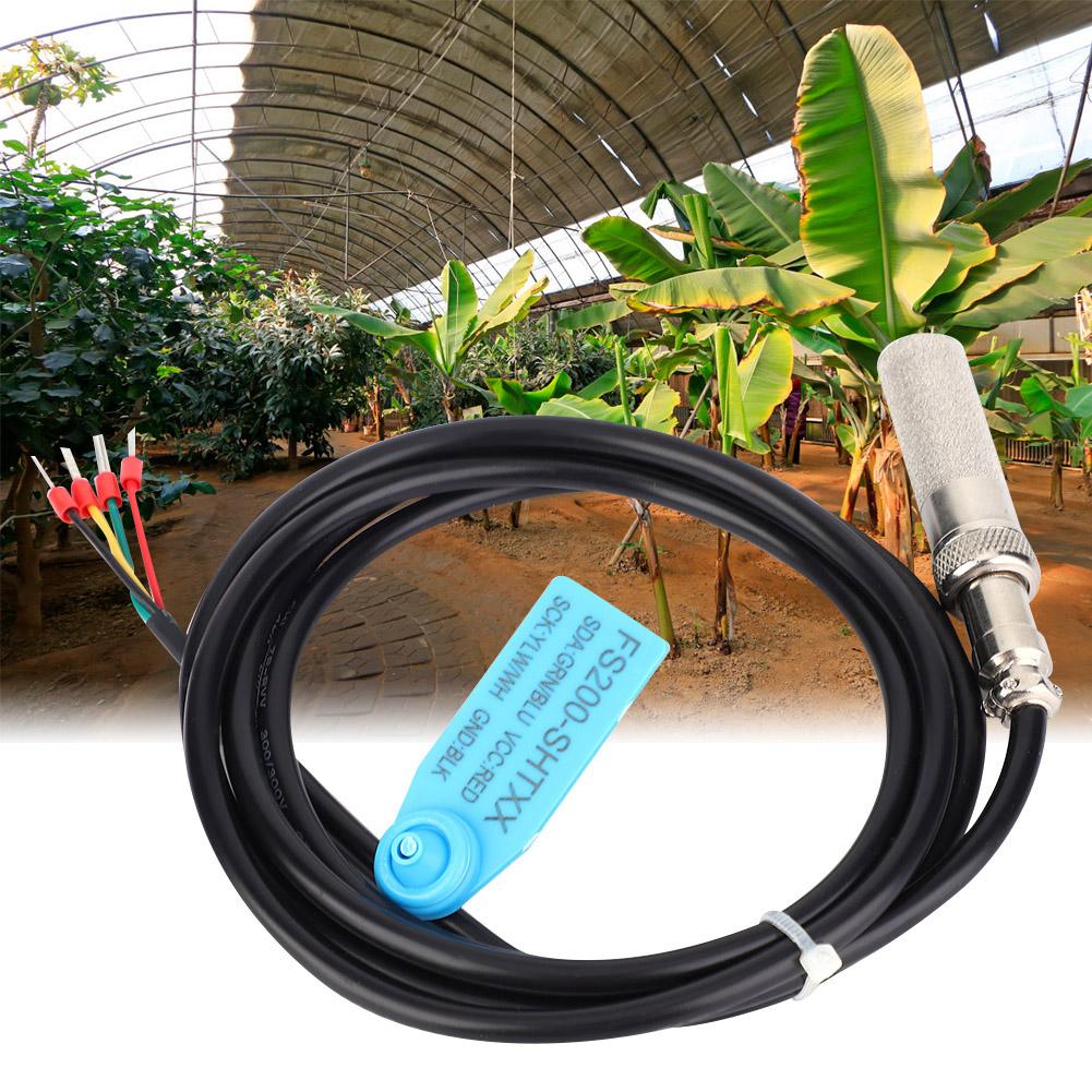 Soil Moisture Sensor Meter Digital Soil Temperature Humidity Sensor Meter Probe(SHT31)