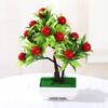1 Pcs Artificial Flower Simulation Different Shape High Quality Plastic Home Decor Artificial Fruit Tree for Home