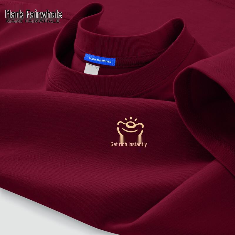 Mark Fairwhale Men s Red Zodiac Cotton T-Shirt L