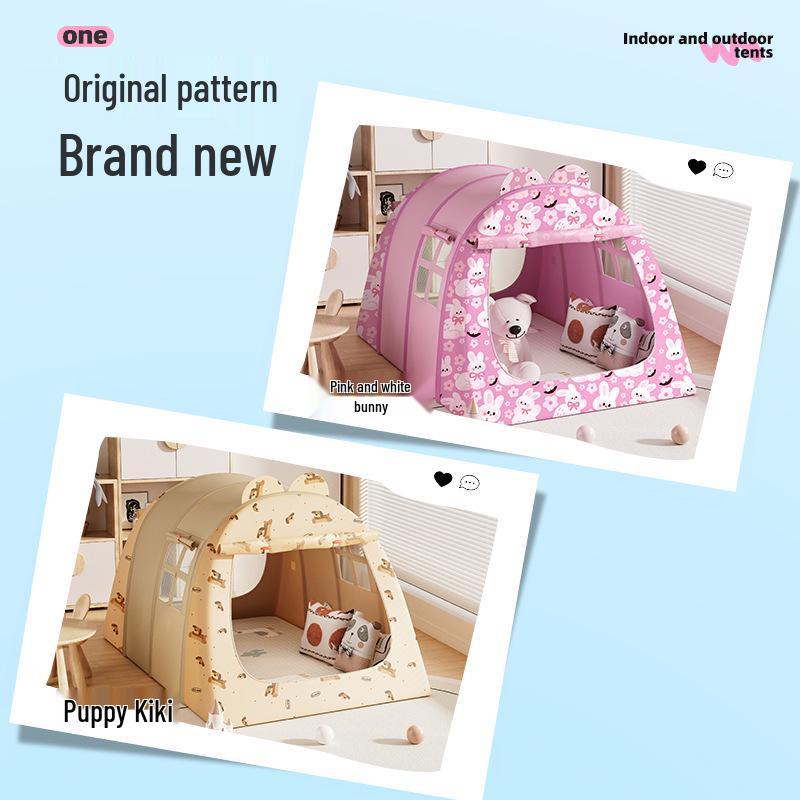 Portable Folding Children's Indoor/Outdoor Play Tent Secret Base