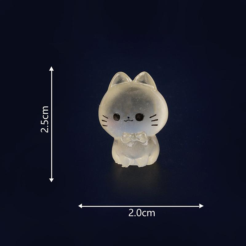 Cartoon Noctilucent Halloween Pumpkin Ghost Small Ornaments Creative Resin Crafts Creative Model DIY Home Decoration Accessories