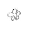 Zinc Zinc Alloy Girl Gift Flower Ear Cuff Korean Jewelry Accessories Women Clip Earrings Irregular Ear Clips