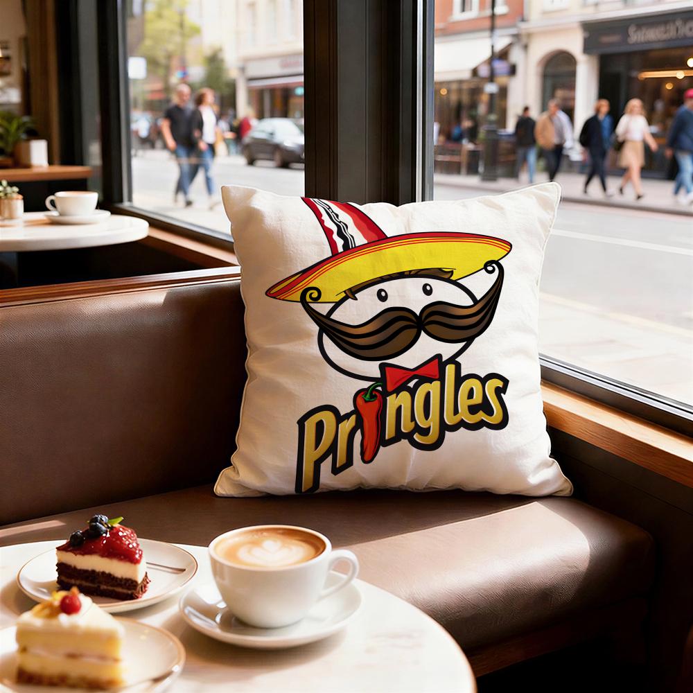 Brand Pringles Cushion Cover Decorative Cushions Covers Cover Sofa x Pillow Piece x x Pillowcase