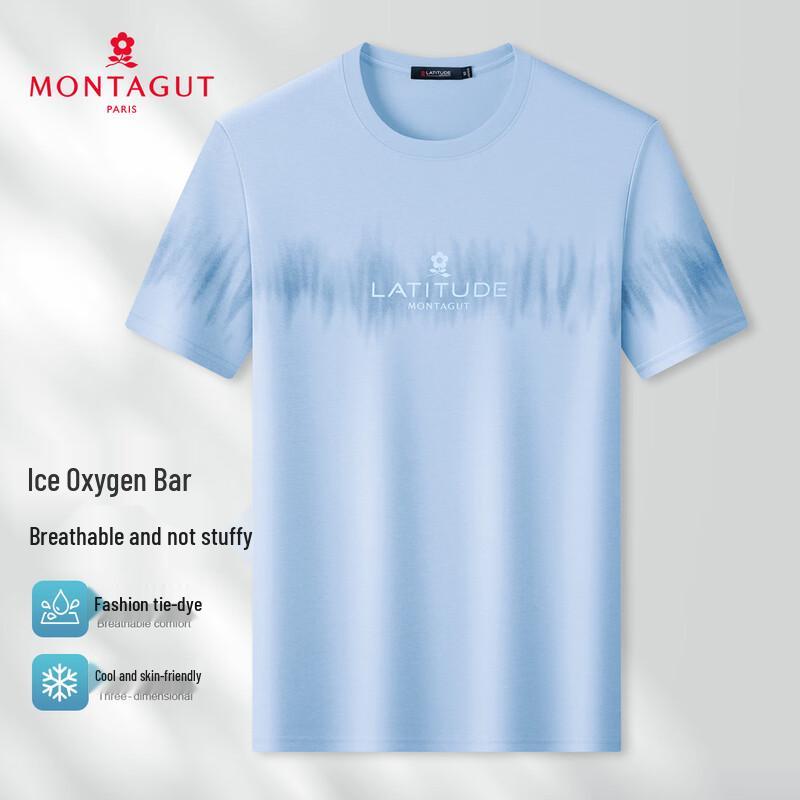 

Montagut Men s Ice Oxygen Bar Tie-Dye Short Sleeve T-Shirt 54