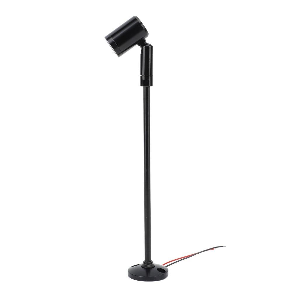 2 Pack Aluminum Body Jewelry Showcase Light Adjustable Angle Display Cabinet Light Plants Display