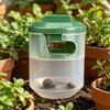 5/1 Stück Transparente Schneckenfalle Fänger Garten-Schneckenkäfig Schädlinge Köderstation Werkzeug Garten-Bauernhof-Schutzwerkzeuge Garten-Zubehör