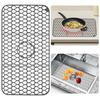 Shuiling Silicone Sink Mat, Heat Resistant -40~230C, Anti-Slip Sink Drain Protector, Kitchen Sink Mat, Plate Holder, Drying Mat (66*35cm*1 Piece)