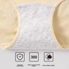 Big Size Ladies Spring and Autumn Flowers Pure Cotton Period Briefs