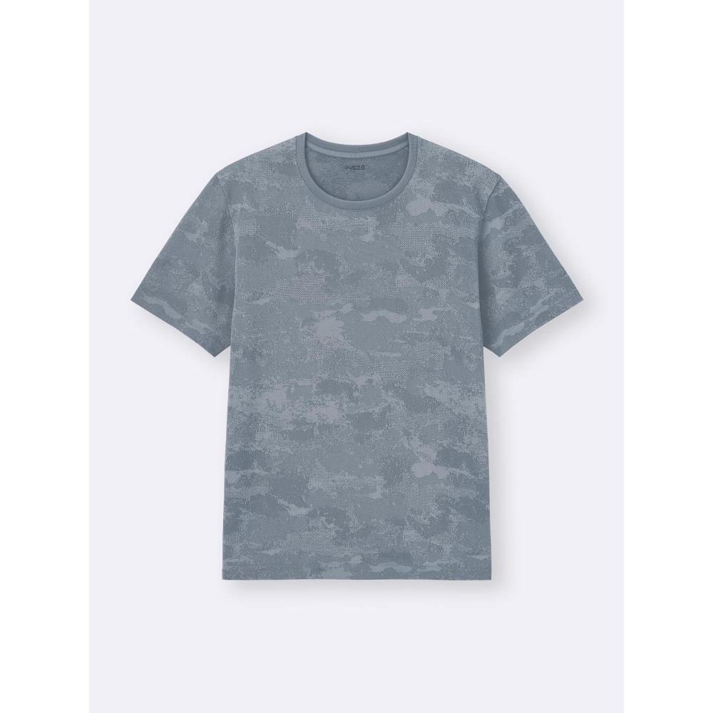 Gu By Uniqlo Side Seamless Crew Neck T  paTTern  Ga