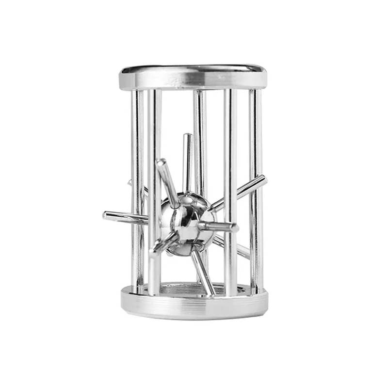Metal 3D Jigsaw Puzzle Solving Toys Puzzle Unlocking Ring Buckle Children Adult Puzzle Games Leisure Puzzle Games