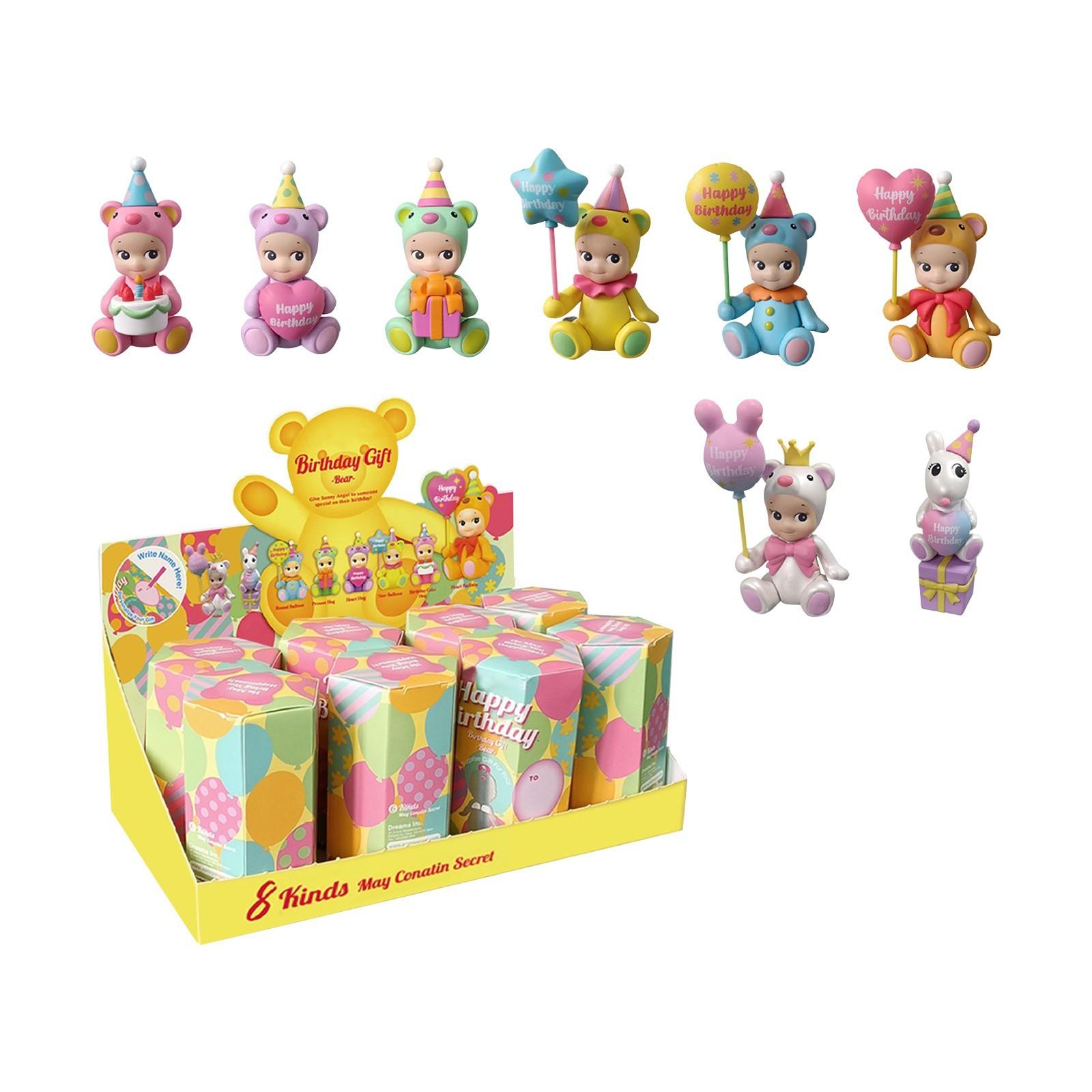 

Сюрприз-коробка, кукла, подарок на день рождения, украшения, забавная кукла, модная игрушка, украшения, статуэтка ангела, сюрприз (Одиночная коробка) One Size белый