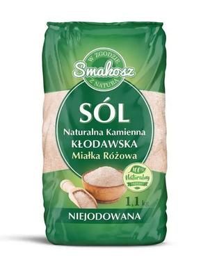 Naturligt Kłodawa Salt Fint 1,1 kg