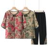 Xiaofu Women's Summer Chinese Style Two-Piece Outfit
