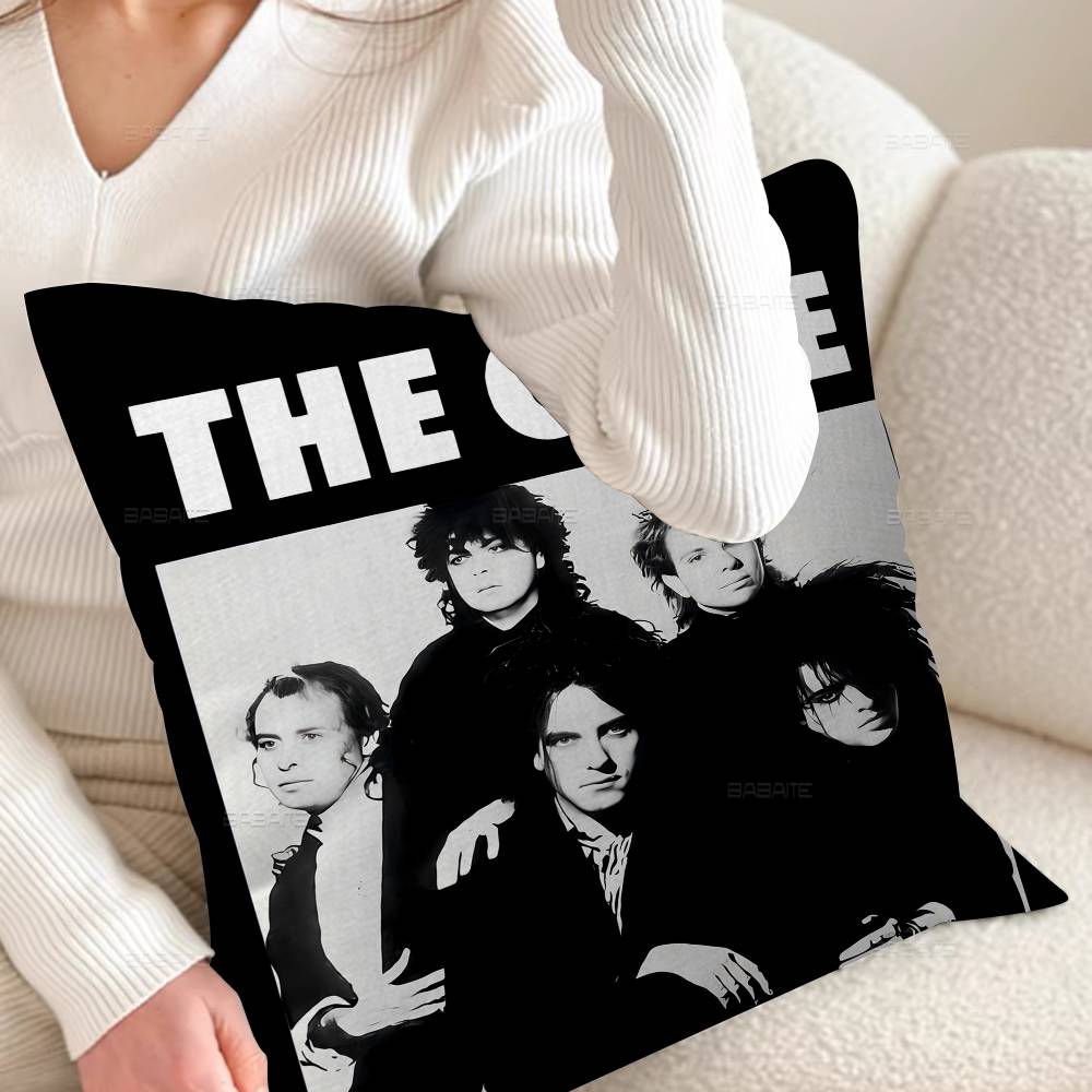 Rock Band The C-Cure Personalized Pillow Cover Kids Bedroom Wild Party Decor Pillowcase Kid Birthday Shower Gift