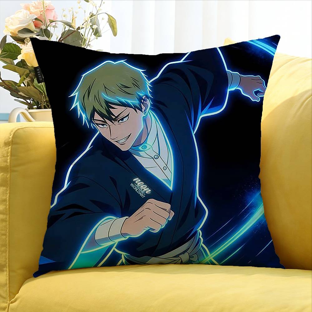 Zenin Naoya Various Sizes Square Pillow Case For Car Home Bedchamber Decor