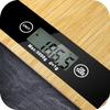 Elektroniczna Waga Kuchenna Płaska Bambusowa Lcd 5Kg