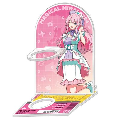 Vocaloid Hatsune Miku Magical Mirai 2024 Acrylic Penlight Stand  Megurine Luka Hinatsu Ver.