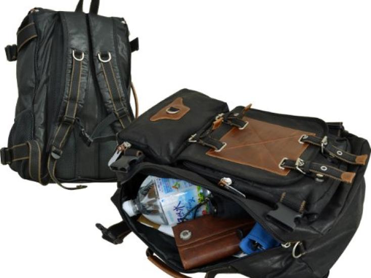 [Gerät] 3-Wege-Schulterrucksack Work - Schwarz