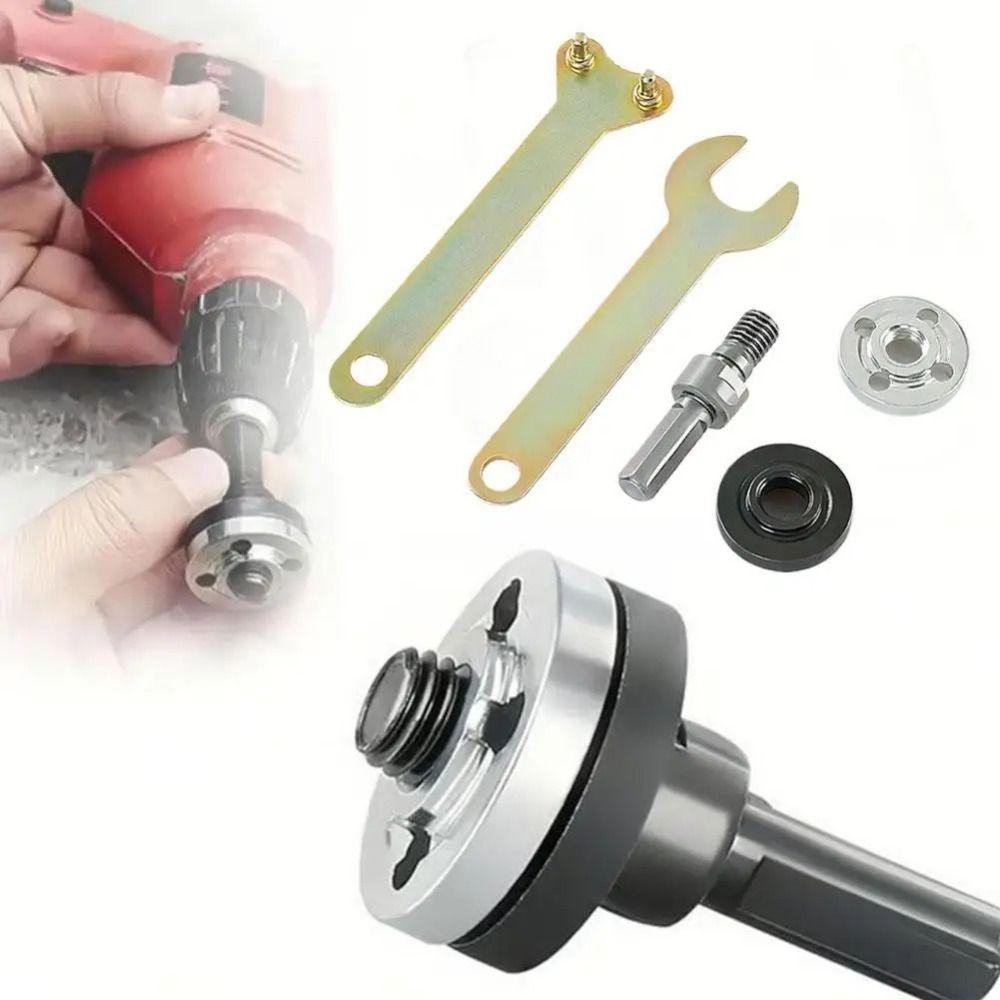 Convenient Conversion Grinding Connection Adapter Wear Resistant Angle Grinder To Drill  Home