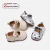 Spring Lace Decor Leather Soft Sole Princess Toddler Shoes