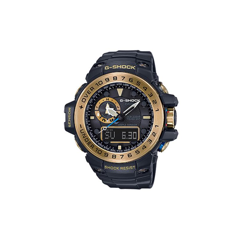 Casio G-SHOCK series nautical series MASTER OF G black gold series waterproof sports smart watch solar quartz movement Japanese and GWN-1000GB-1A чёрный