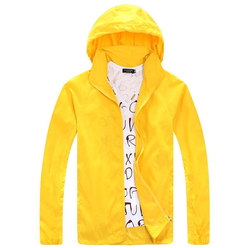 Ultra-Thin Waterproof Breathable Unisex Sports Windbreaker