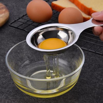 304 Stainless Steel Egg Separator Tool Egg Yolk White Divider Kitchen Gadgets Baking Accessories Cooking Utensil for Chef