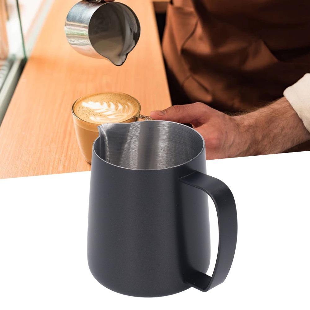 450ml Milk Frother Cup Stainless Steel Milk Frothing Pitcher Coffee Making