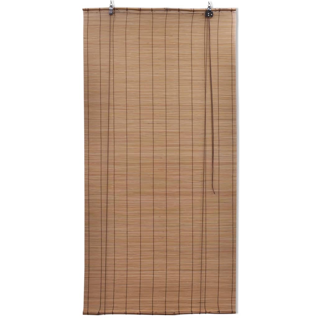 Vidaxl Bambus-Rollos, 140 x 220 cm, Braun