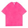Herrtvättade Vintage T-shirts Street Hip Hop Retro Punk T-shirt dam Harajuku Casual Bomull Kortärmad Syratvättade T-shirts topp