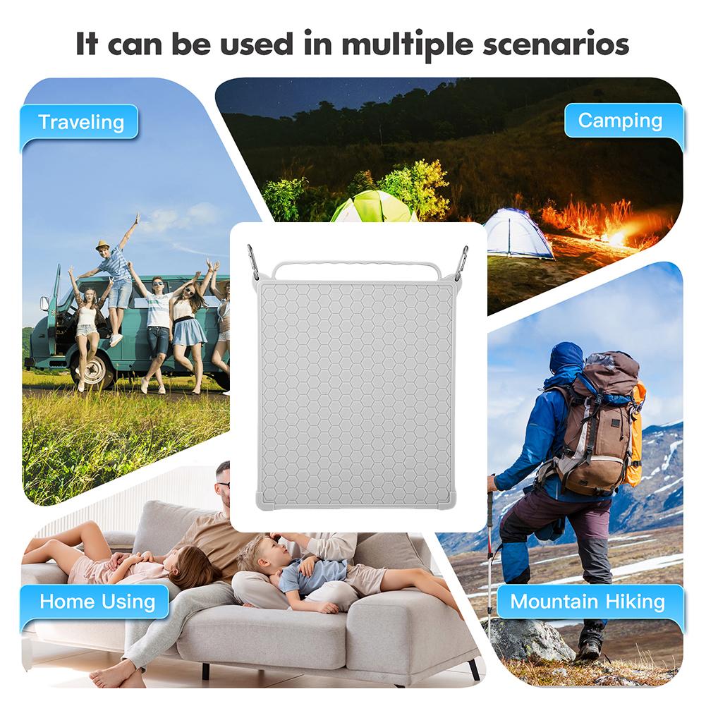 Für Starlink Mini Hülle Schutzhülle Sleeve Anti-Fall Anti-Rutsch Waschbar mit Karabiner für Starlink Mini Satellitenschüssel Hülle