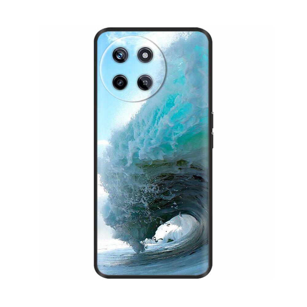 For Realme 11 4G Case Global Luxury Painted Cover for Realme 11 4G 6.4'' Shockproof Shell for Realme11 4G Soft Cases Capas Coque