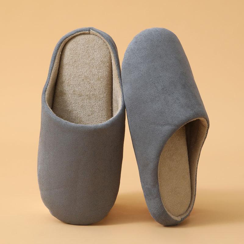 Geräuschlose Sohle Hausschuhe Indoor Hausschuhe Rutschfest Weich Bequem Home Office Schuhe Neutral Winter Bequem Atmungsaktiv Schuhe