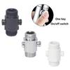Water Pressure Control Shower Head Arm Diverter Sprayer Shut-Off Switch  Bathroom Parts