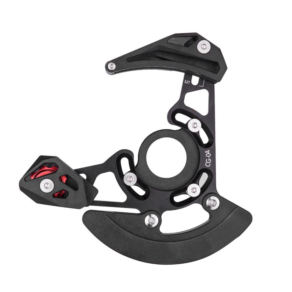 ZTTO Mountain Bike Single Deck Crankset Chain Guide DH Soft Tail Chain Protector 32T38T Frame Guard