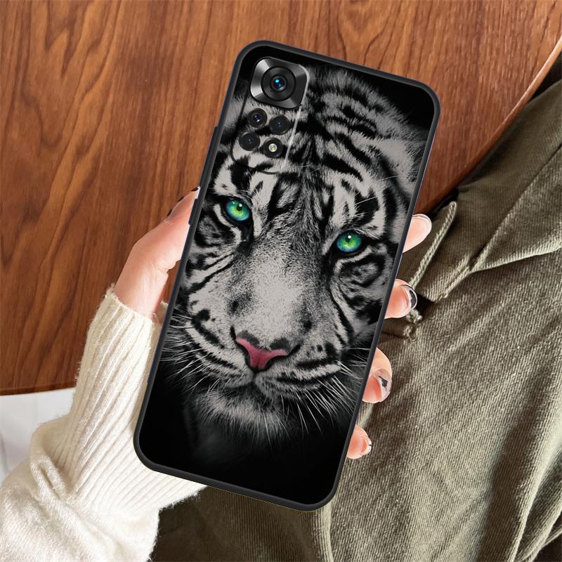 Animal Lion Wolf Tiger Eagle Case For Xiaomi Redmi Note 14 Pro 13 12 11 10 15 Pro Plus Redmi 15 C 13 10C 12C 14C 13C Cover