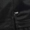 Nike Solid Color Full Zip Collared Basketball Short Sleeve T-Shirt Men Tops Black DX0343-070