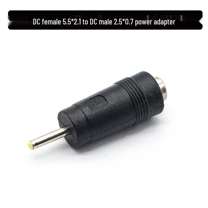 8-Piece DC Converter Set for Laptops - 5.5x2.1mm Plug Adapter