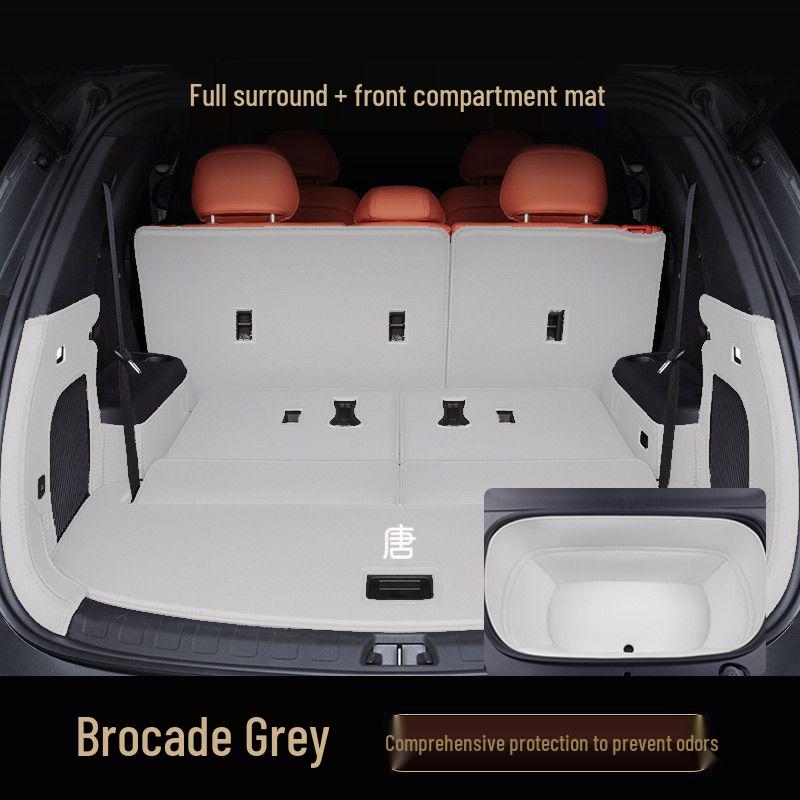Eco-Friendly Trunk Mat for 2025 BYD Tang L EV/DM-i/DM-p Models