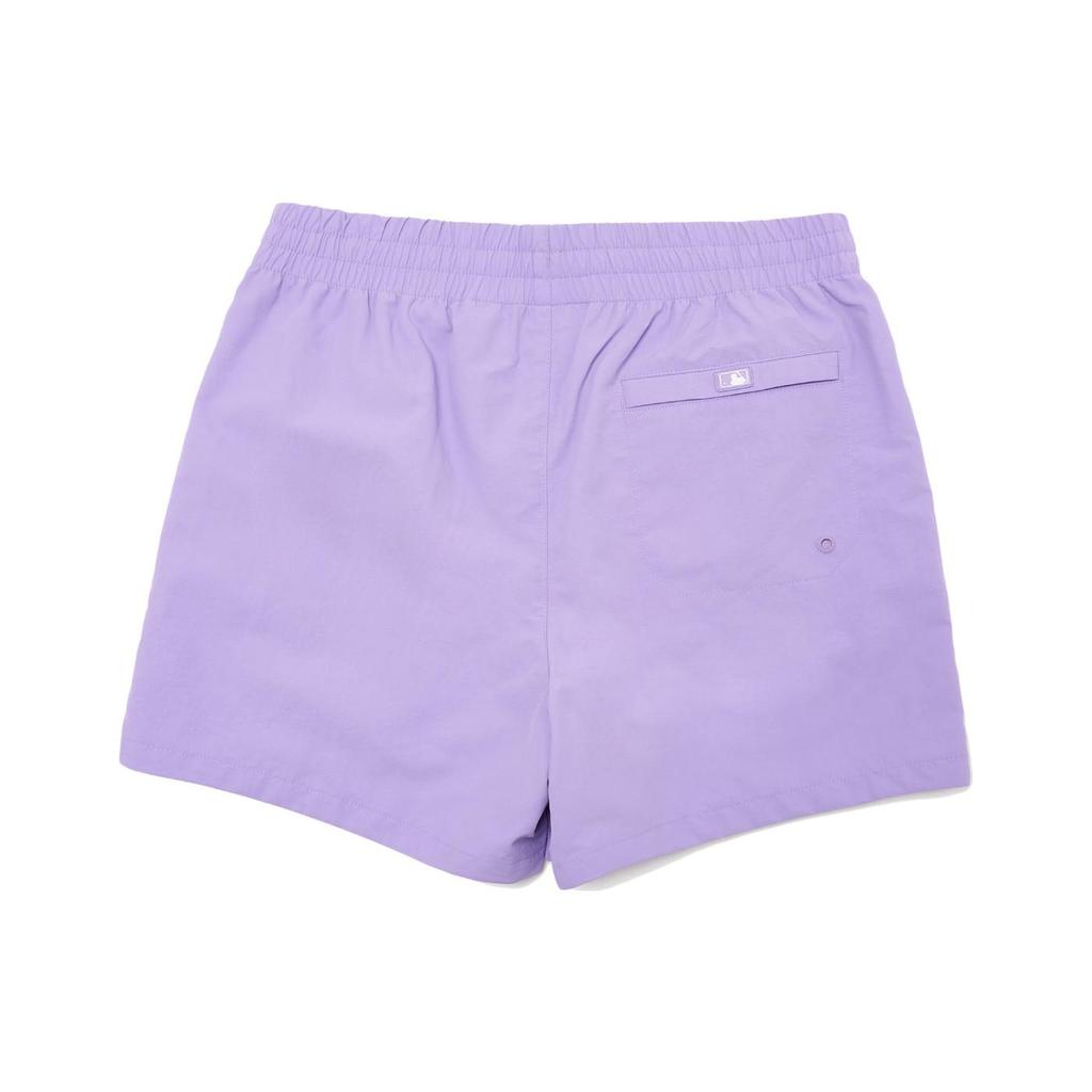 MLB Los Angeles Dodgers Unifarbene Shorts Unisex-Shorts Lila 3ASMB0223-07PPN