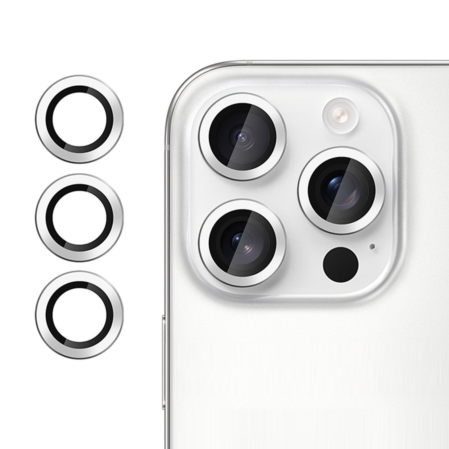 

Защита объектива телефона для iPhone 14 Pro/14 Pro Max Защита от царапин Ультратонкая пленка из закаленного стекла Silver