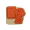 Face Stamp Snoopy Wood Piece Snoopy Joe Cool Holding Paper Children's 2283-010