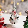 Weihnachten Neues Produkt Eisenkunst Weihnachtsglocke Alter Mann Schneemann Elch Glockenanhänger Weihnachtsbaumschmuck Weihnachtsdekorationen