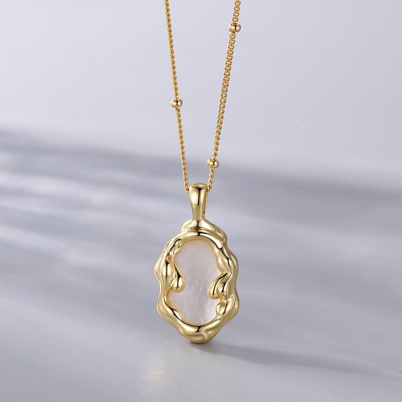 

Baoyilong S925 Silver Mother-of-Pearl Women s Necklace and Pendant 925 Silver