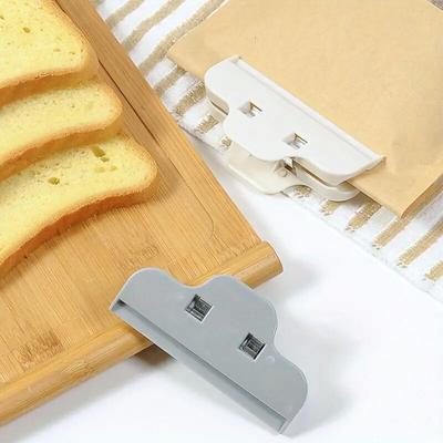 Voedselzak Verzegelen Vochtbestendig Draagbare Sealer Klem Keuken Clips Opslag Voedsel Snack Clip Voedsel Behoud 2 Stuks/partij Plastic Gereedschap Huis Levering