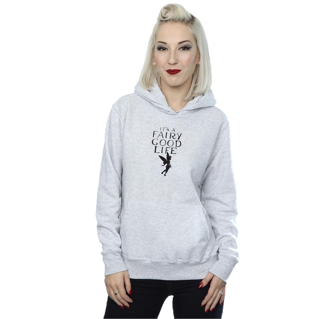 Disney Womens/Ladies Tinkerbell Fairy Good Life Hoodie