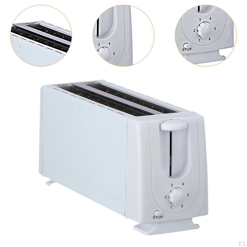 Pultový toustovač 4 plátky Pečení Výrobník chleba na listové těsto Speciální chleby