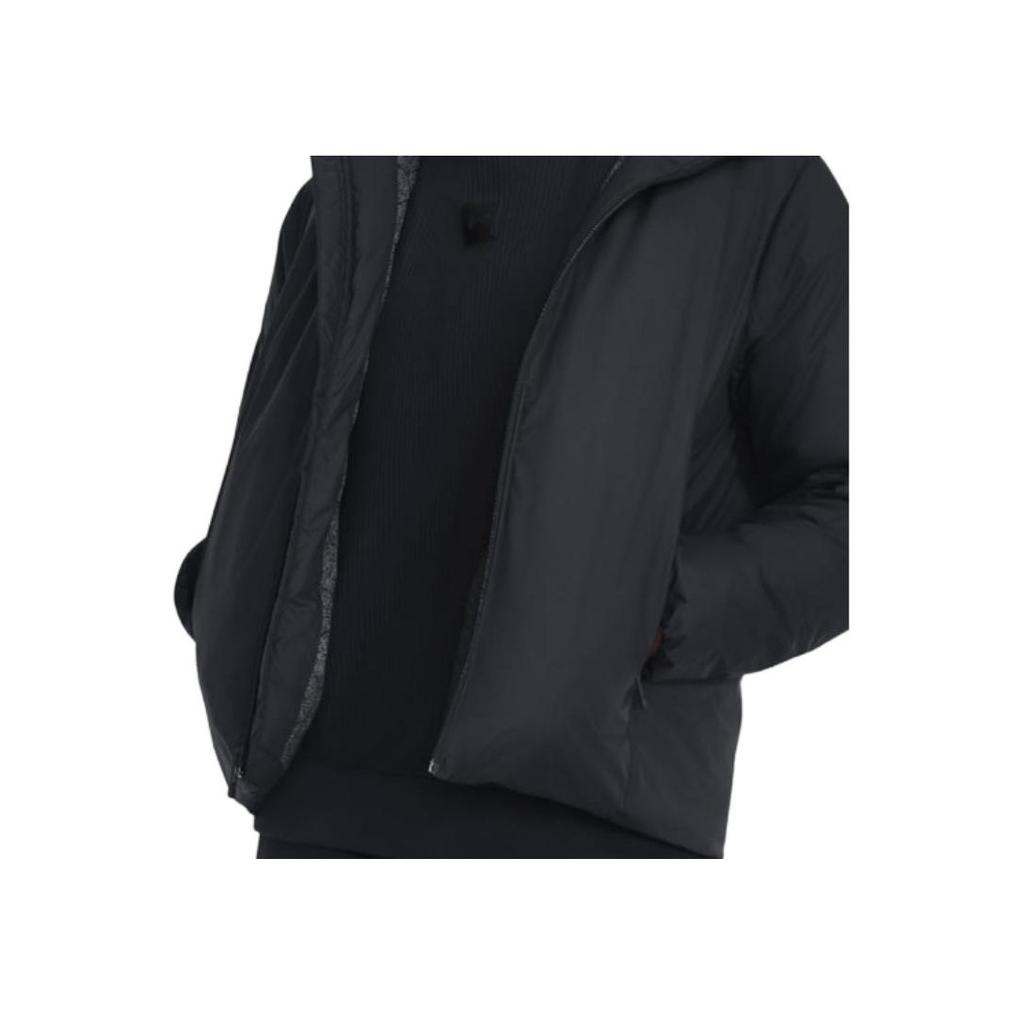 Under Armour Einfarbige lässige Daunenjacke mit Kapuze Damenjacken Schwarz 1378860-001